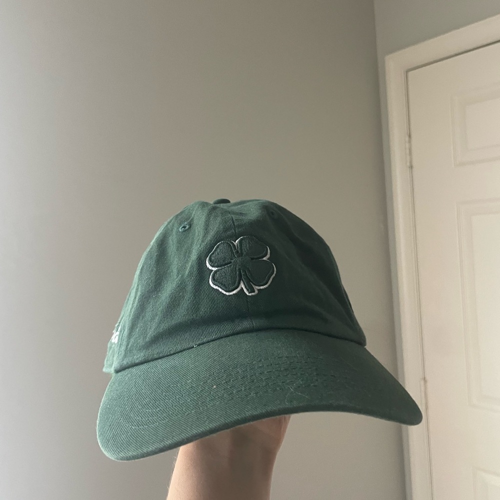 Green Black Clover Hat